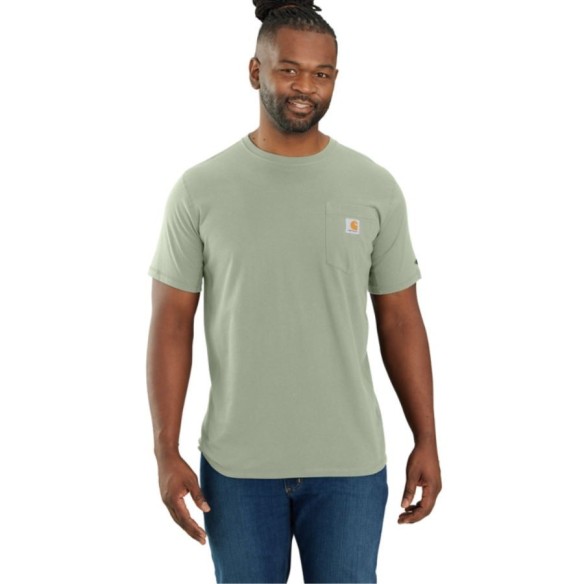 Camiseta Carhartt Force™ Relaxed Fit Midweight bolsillo | VESLAB.COM