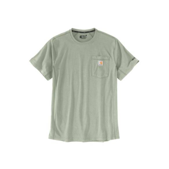 Camiseta Carhartt Force™ Relaxed Fit Midweight bolsillo | VESLAB.COM