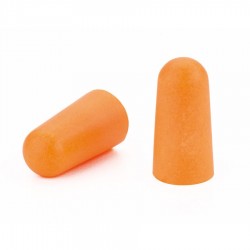 Disposable polyurethane foam earplugs