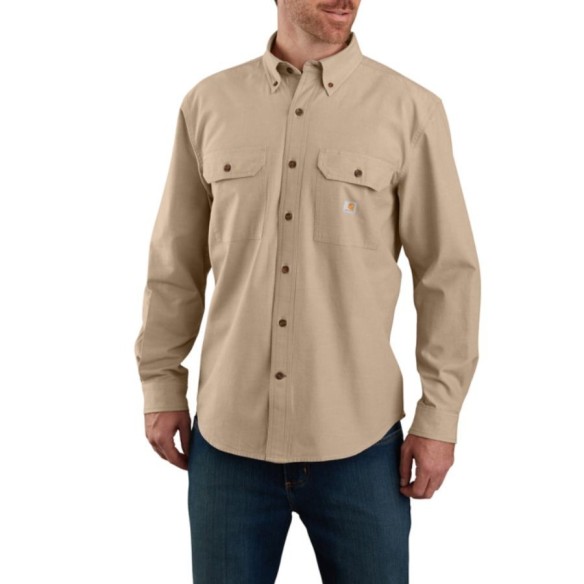 Camisa de feina de Màniga Llarga Chambray Carhartt