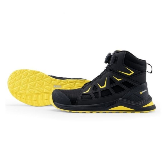 Bottes de sécurité PrROJOB ORYX MID CUT S3S noir jaune