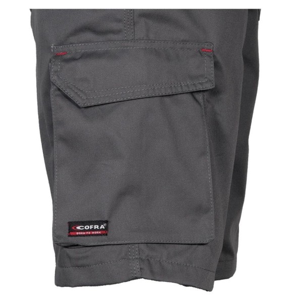 Cofra Bissau Short grey pocket