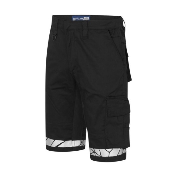 9910-VIS black Work Shorts