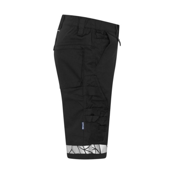 9910-VIS black Work Shorts 4