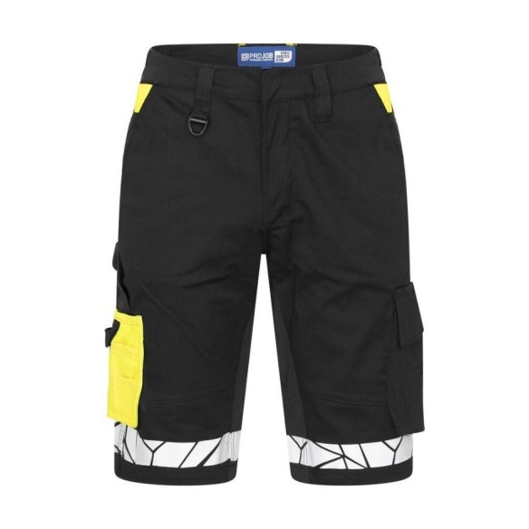 Bermudas de travail 9910-VIS jaune 2