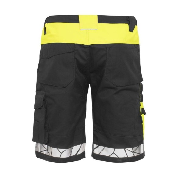 Bermudas de travail 9910-VIS jaune 3