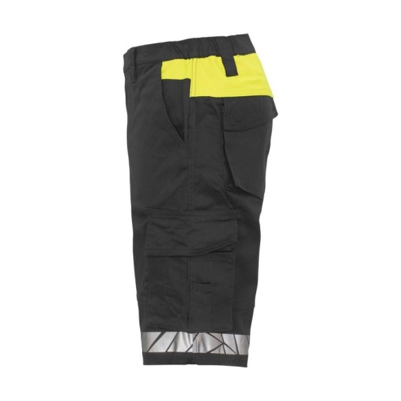 Bermudas de travail 9910-VIS jaune 4