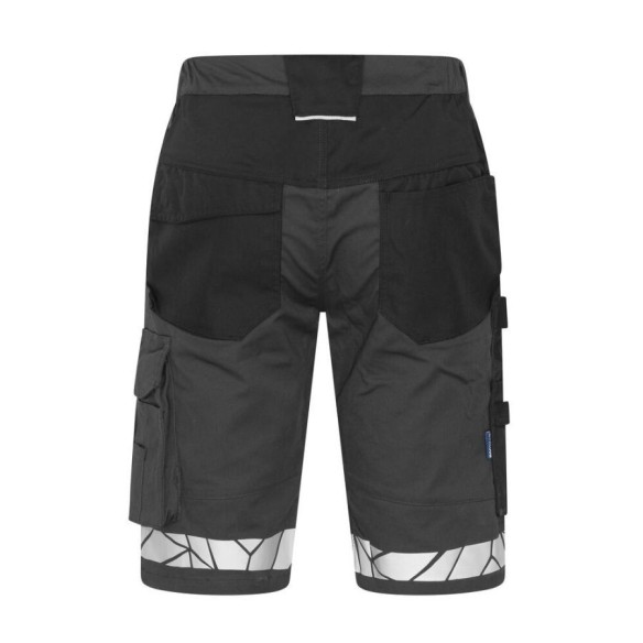 9910-VIS grey Work Shorts 3