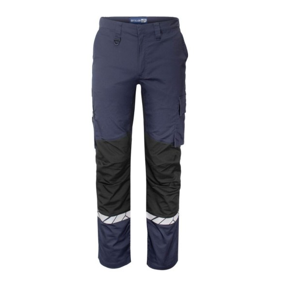 Pantalons de treball 9910-VIS blau marí