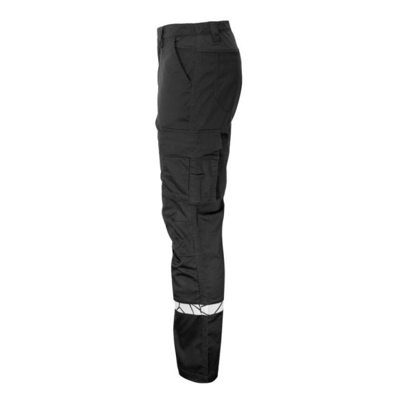 9910-VIS black Work Trousers 5