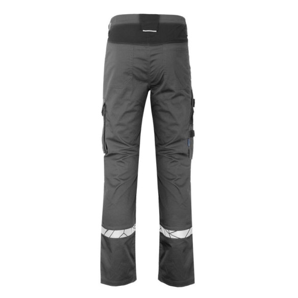 Pantalones de trabajo 9910-VIS gris 3