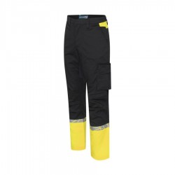 Pantalones de trabajo 9910-VIS amarillo