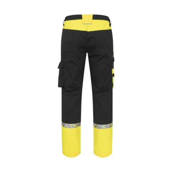 9910-VIS yellow Work Trousers 3