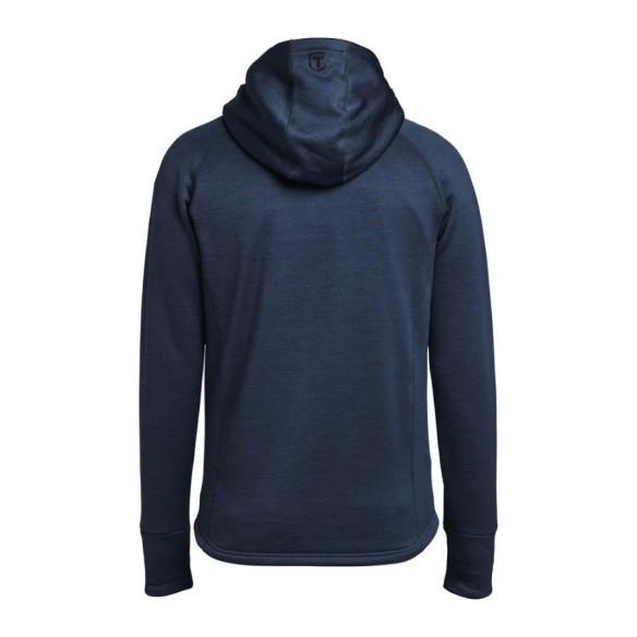 Sudadera Tenson TXlite Capucha cremallera azul marino 2