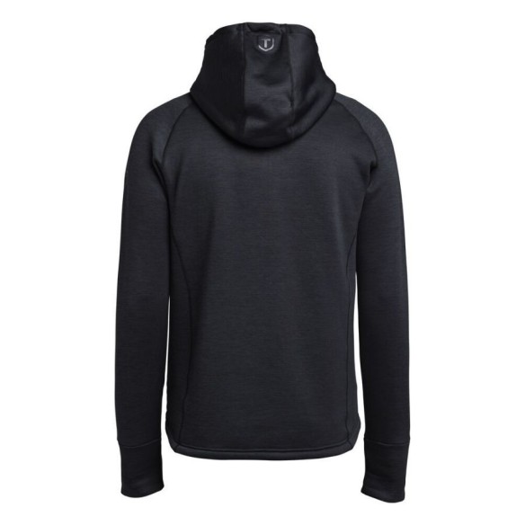 Men's technical zip-up black sweatshirt 2