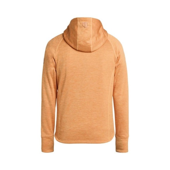 Men's technical zip-up orange sweatshirt 2