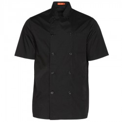 Chaqueta de cocina m/c Sarga negra