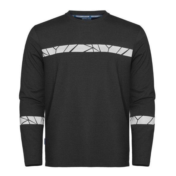 Camiseta de Manga Larga Projob 9910-VIS negro