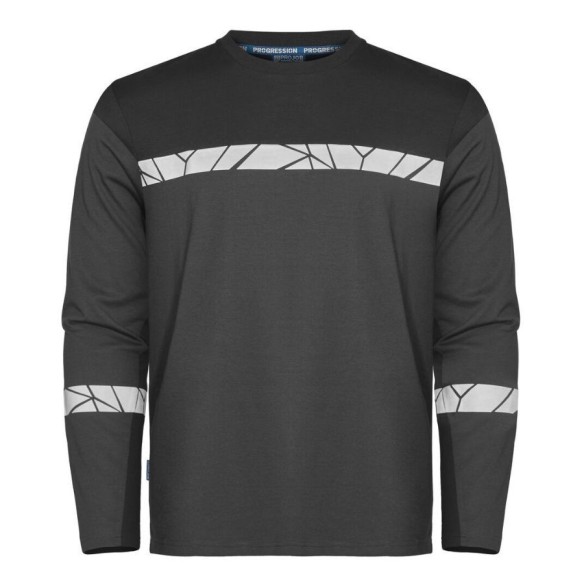 T-shirt à manches longues Projob 9910-VIS gris