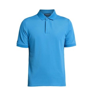 Polo Tenson TXlite Tri-Blend azul