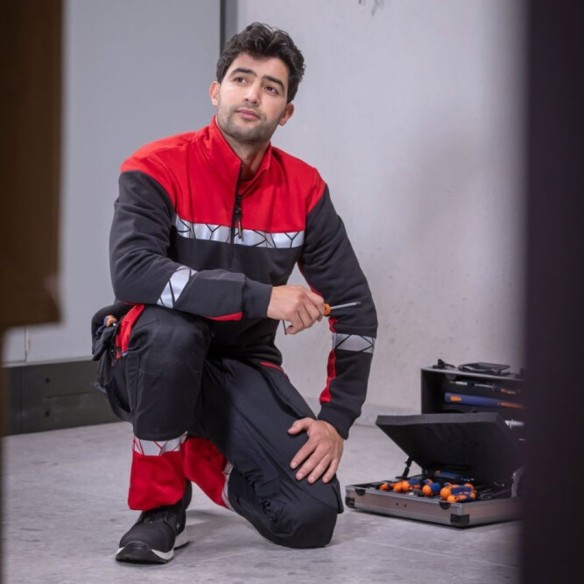 Dessuadora Projob ZIP 9910-VIZ vermell 3