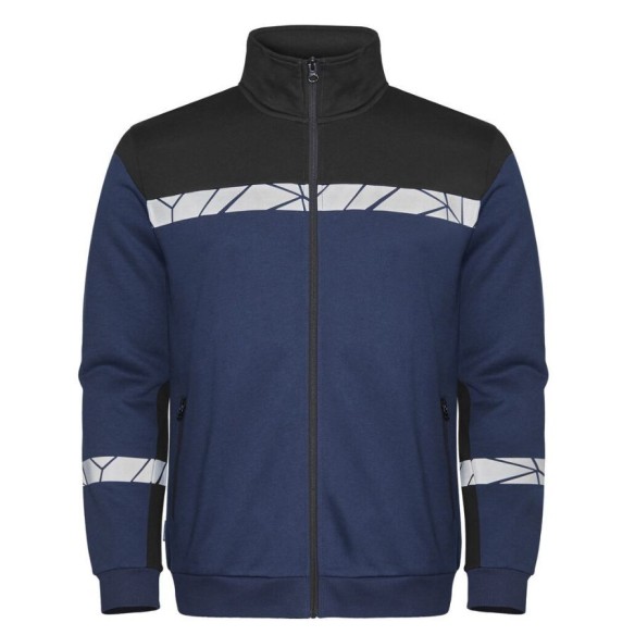 Projob ZIP 9910-VIZ navy Sweatshirt