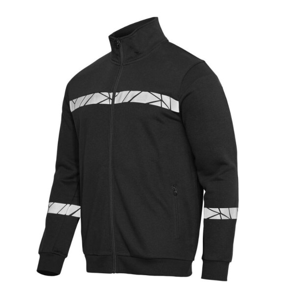 Sudadera Projob ZIP 9910-VIZ negro 2