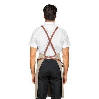 Bristol Natural Bib Apron 2