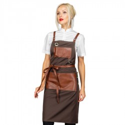 Bristol Leather Bib Apron