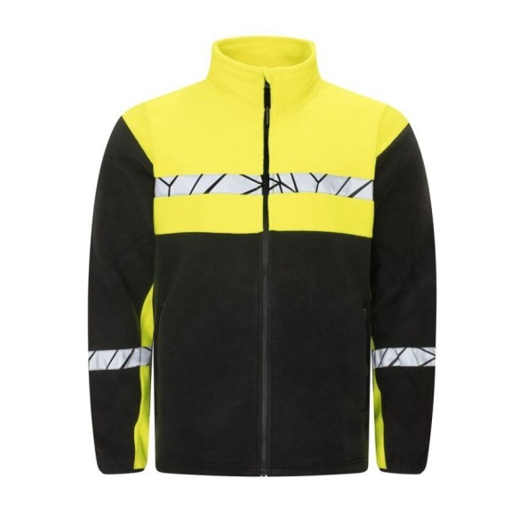 Chaqueta polar Projob 9910-VIS amarillo