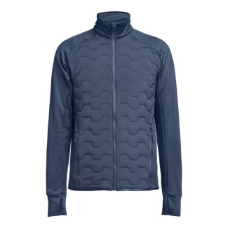 Chaqueta intermedia ligera Tenson TXlite Hybrid Zip Men blau marí