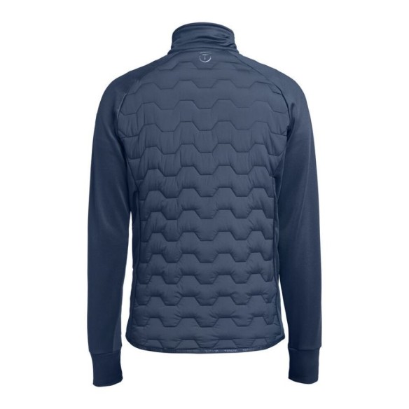 Veste légère milieu de gamme Tenson TXlite Hybrid Zip pour homme bleu marine 2