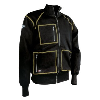 Cazadora Sudadera Cofra Hamburg gris 2