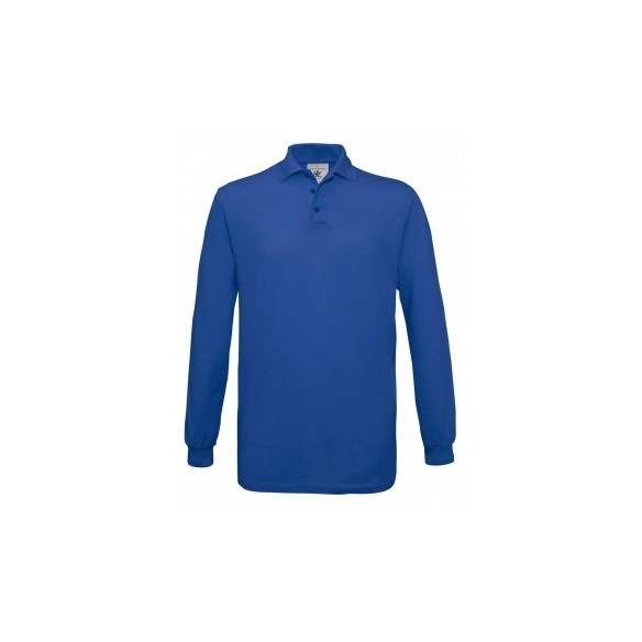 POLO PIQUE HOME MÀNIGA LLARGA 100% COTÓ