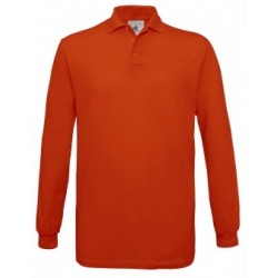 polo pique hombre manga larga 100% algodon 9
