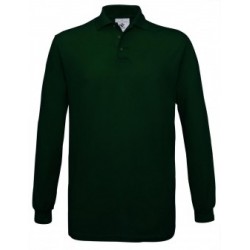 polo pique hombre manga larga 100% algodon 10