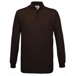 polo pique hombre manga larga 100% algodon 11