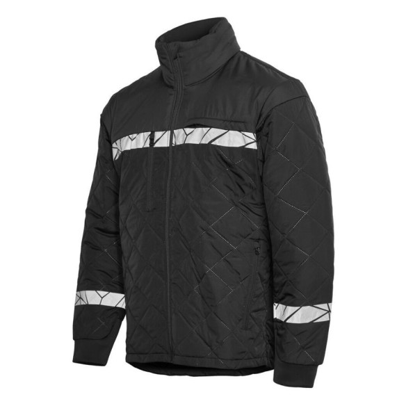 Chaqueta Ligera 9910-VIS de Alta Visibilidad negro