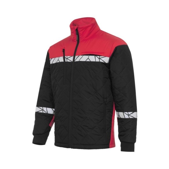 Lightweight Jacket 9910-VIS with High Visibility red