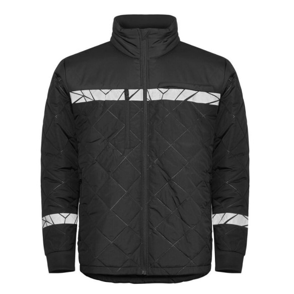 Lightweight Jacket 9910-VIS with High Visibility black 2