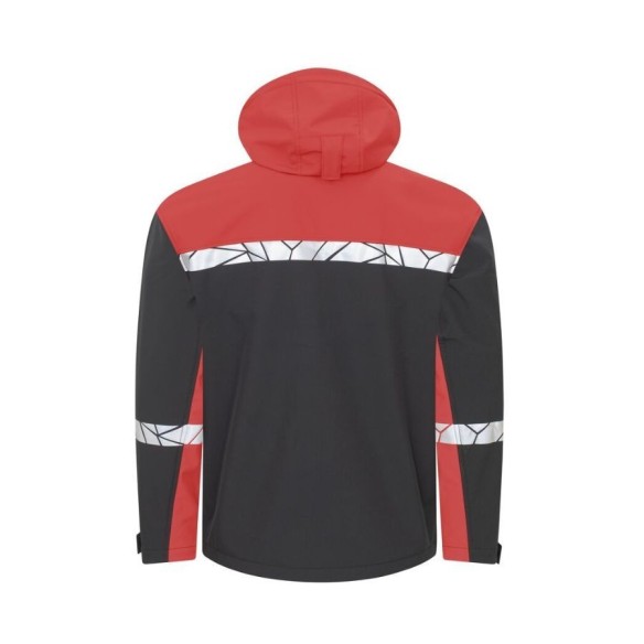 Veste Softshell Projob 9910-VIS Haute Visibilité 3