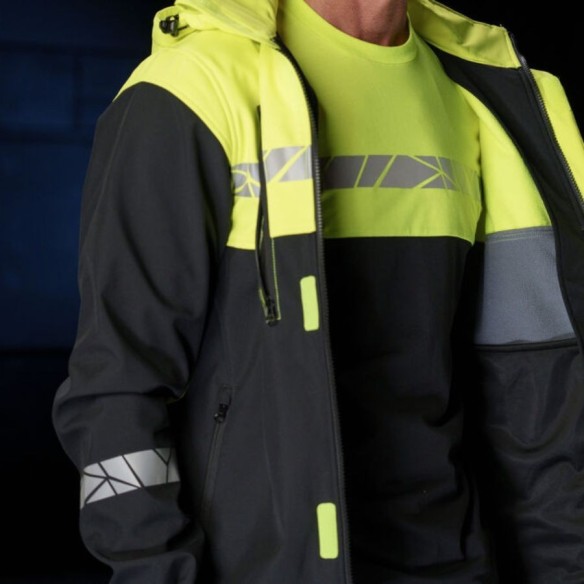 Jaqueta Softshell Encoixinada Projob 7413 Vis 7