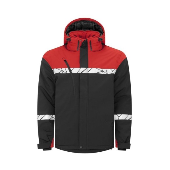 Padded Softshell Jacket Projob 7413 Vis 12