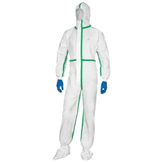 Buzo de protección desechable para amianto y químicos | Tipo 4