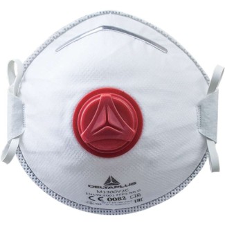 Disposable P3 asbestos mask with valve | Pack of 10