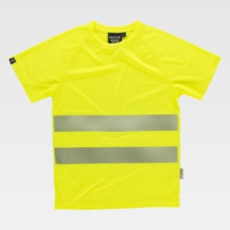 T-SHIRT HAUTE VISIBILITÉ RESPIRANT