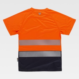 BREATHABLE HIGH VISIBILITY BICOLOR T-SHIRT