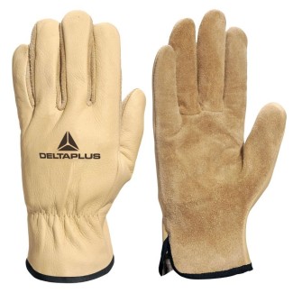 Gants en cuir imperméables avec doublure Kevlar