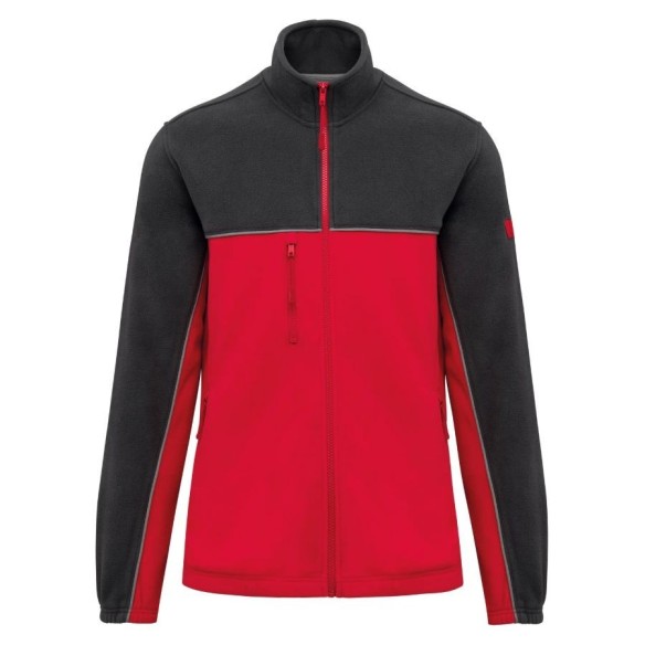 Chaqueta micropolar bicolor | Vestuario laboral WP | VESLAB.COM