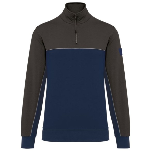 Sudadera 1/4 cremallera unisex WK 3